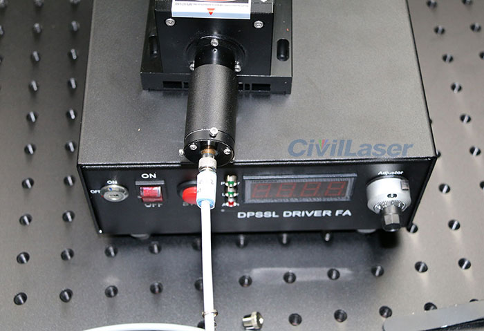 525nm 530nm fiber coupled laser